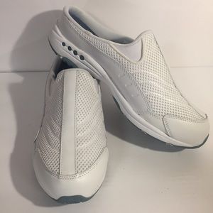 [Life Stride] white leather slip on sneakers shoes walk work school